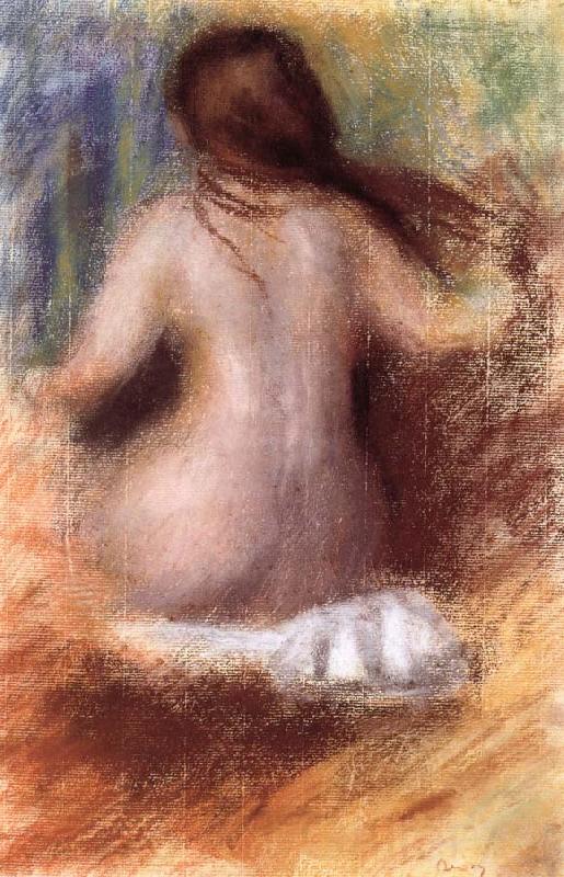 Pierre Auguste Renoir nude rear view